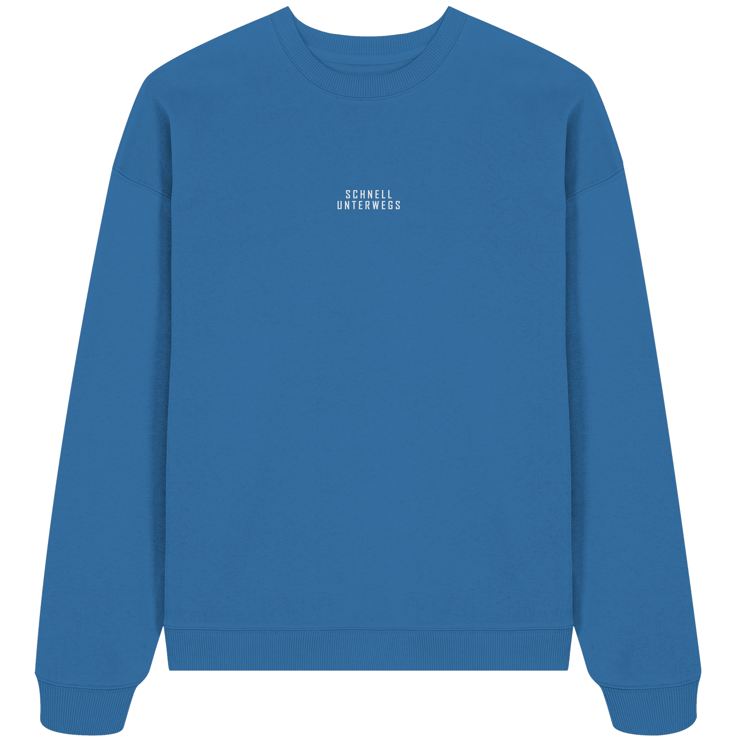 schnell unterwegs - oversize sweatshirt
